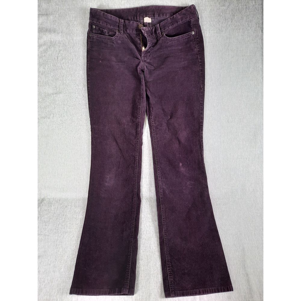 Women's Purple Flared Pants
